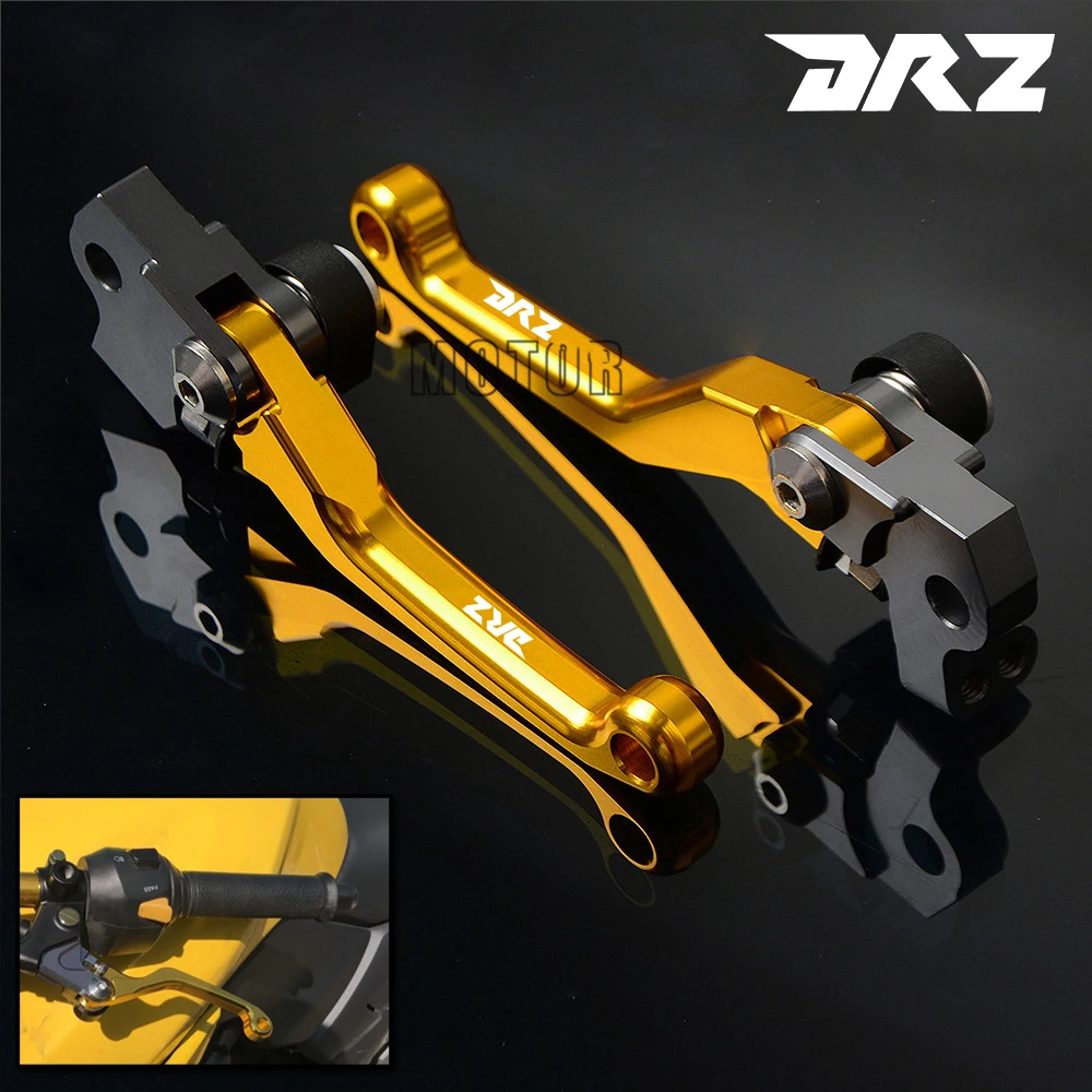 For Suzuki DRZ400S/DRZ400SM 2000-2017 DRZ400 DRZ 400 S SM CNC Motorcycle DirtBike Dirt Bike Motocross Pivot Brake Clutch Levers