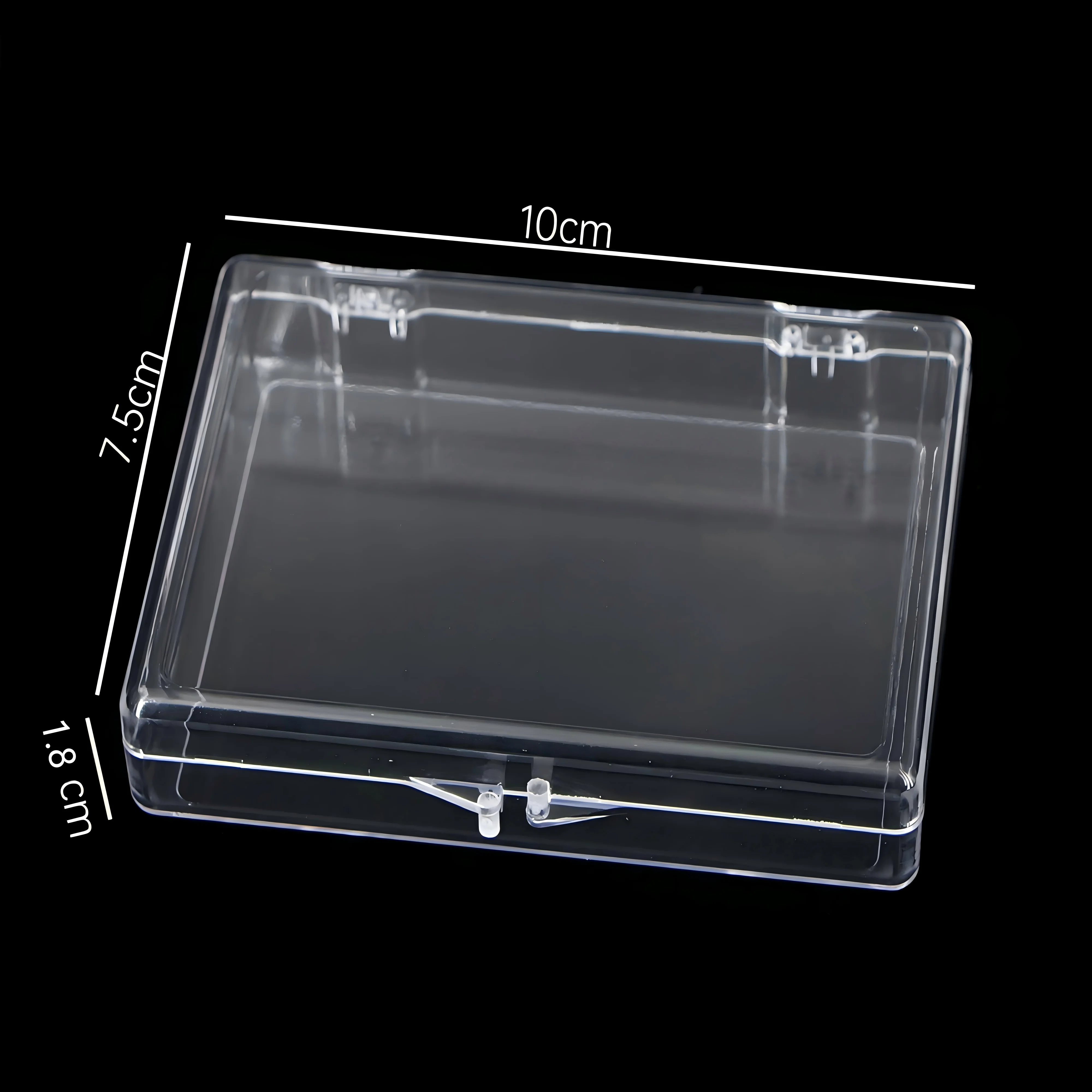 

Highly Transparent Wearable Nail Transparent Storage and Display Tool