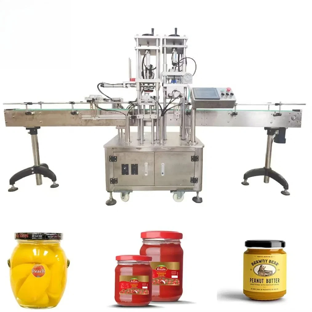 FOODLINE Canned Fruit Filling Machine Automatic Small Scale Canned Fruit Jam Filling Equipment For Food Processing Factory