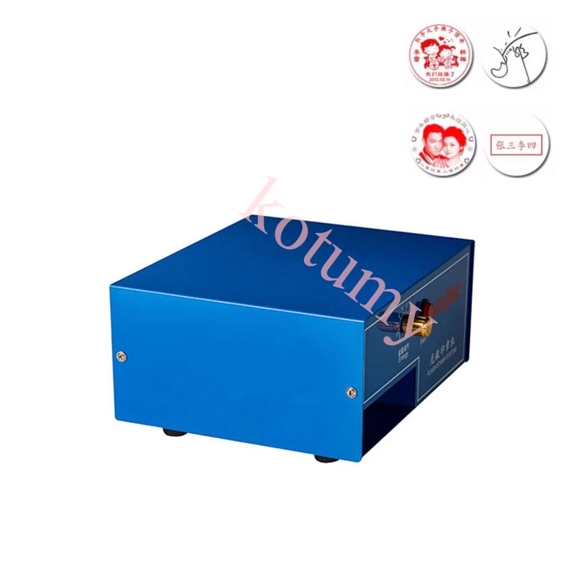 Digital Photosensitive Seal Flash Stamp Machine Laser Engraving Machine Stamping Making Seal System