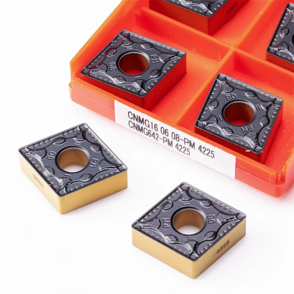 

10PCS Carbide Insert CNMG160608 PM4225 for Internal Turning CNC Lathe Tool CNMG 160608 PM 4225 Turning Insert