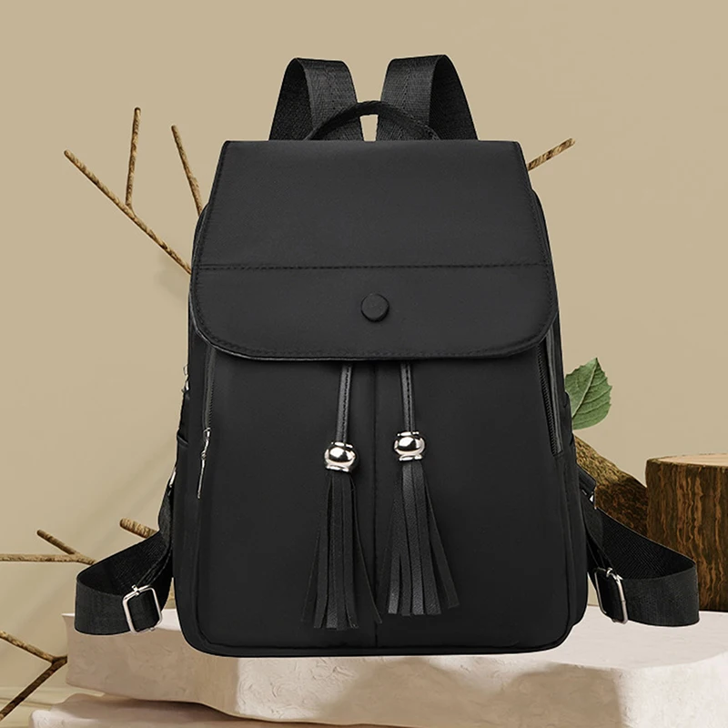 Fashion Backpack Women Solid Color Vintage Shoulder Bag Female Mini Travel Multi purpose Backpack School Bags For Girls