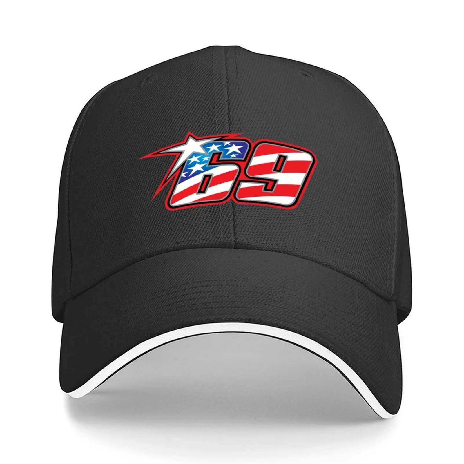 

Nicky Hayden 69 Baseball Cap Anime cute golf hat genuine Military Cap Man Men's Women's