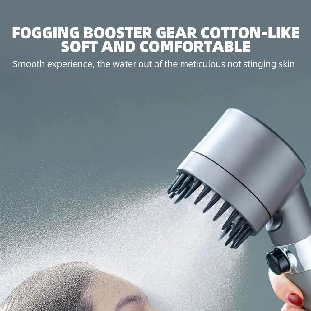 

Pressurized High-Pressure Shower Head Filter Element Visual Window Massage Shower Head Handheld Hose Filter Shower Head Home Use