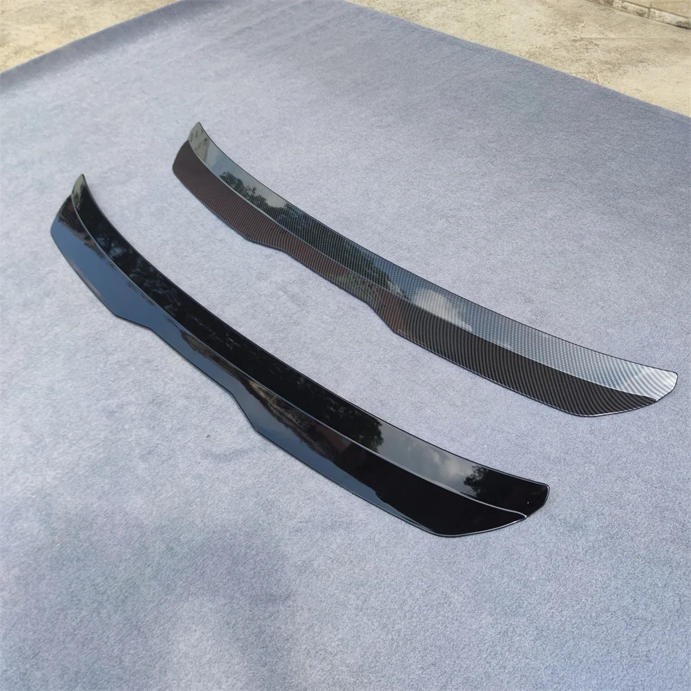 Rear Roof Lip Spoiler For SKODA SCALA (2019-UP) ABS Plastic Gloss Black Car Tail Wing Universal Spoiler Wing