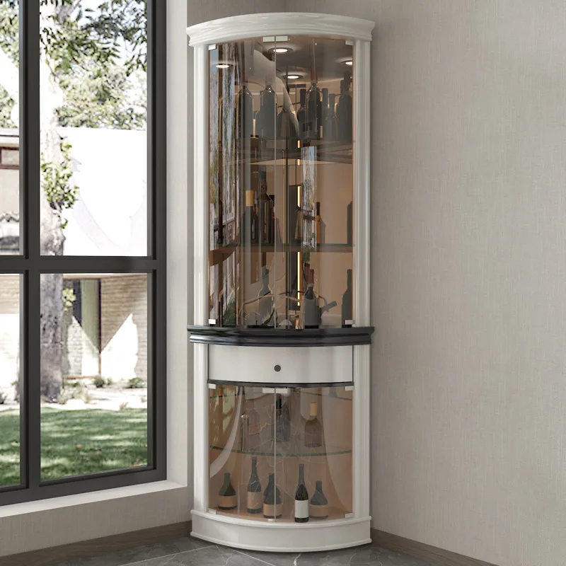 Triangle Cabinet Living Room Corner Cabinet  Paint Locker