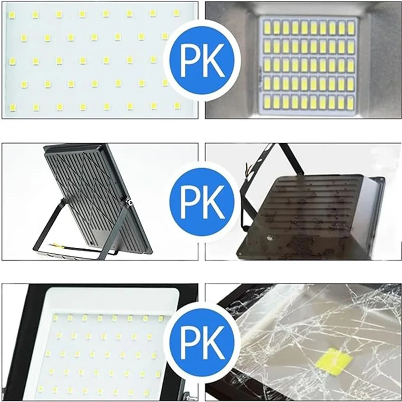 Reflektor LED o wysokiej jasności 50W IP67 wodoodporny AC220V reflektor białe światło oświetlenie LED na ścianę ogród nocny reflektor