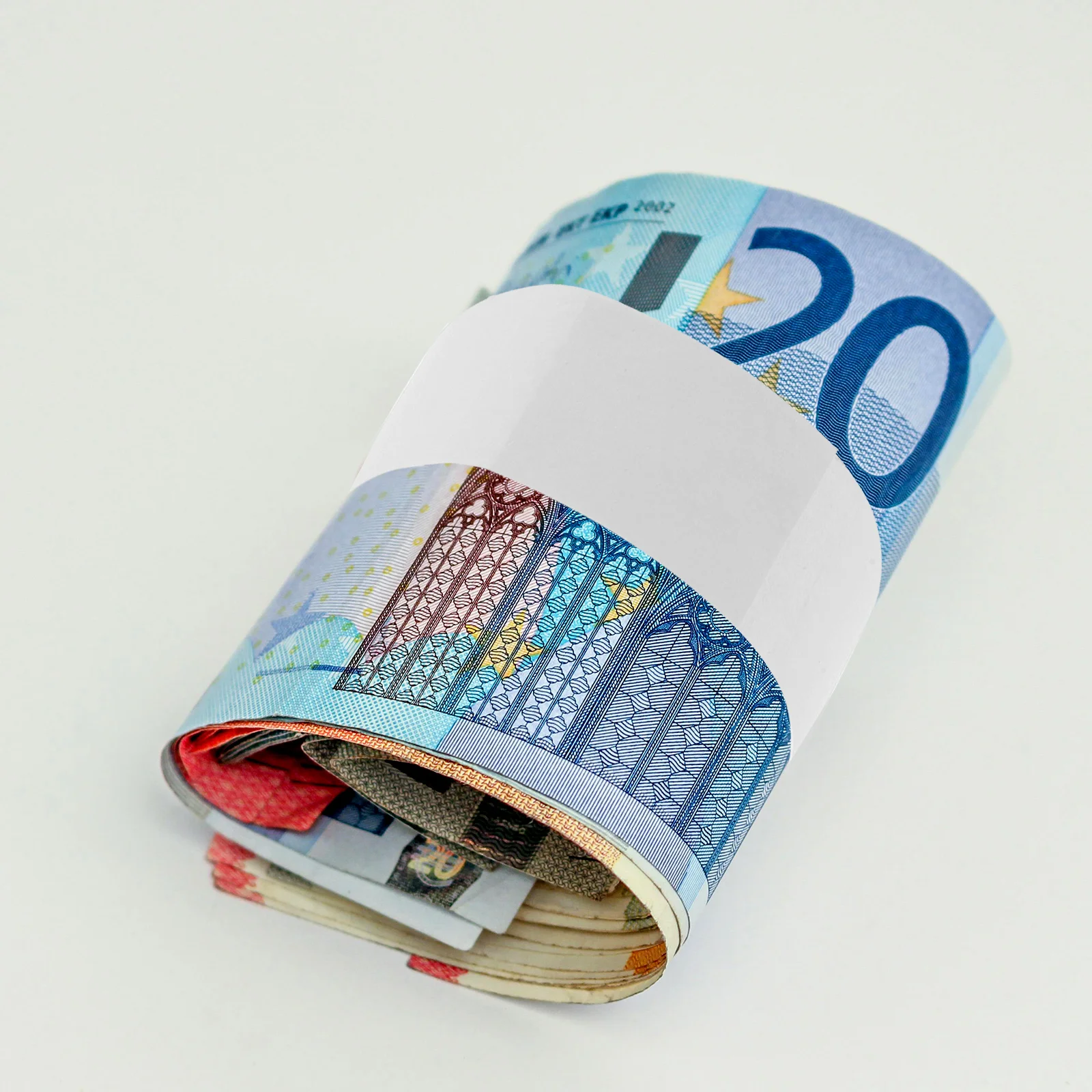 300pcs Waterproof Cash Straps Money Wrapping Paper for Bills Convenient Paper Money Double Offset Printing