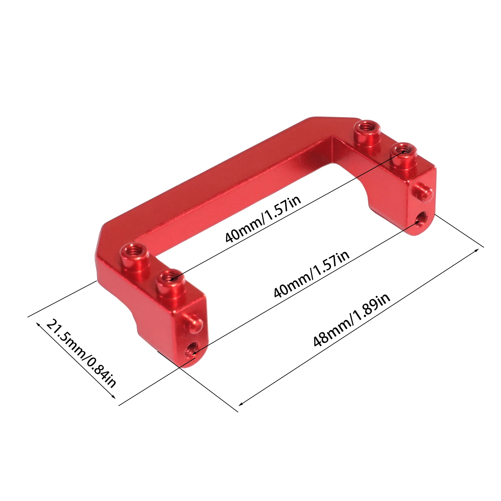 Metal servo mounting bracket suitable for Wltoys 12428 12423 12427 12429 remote control car upgrade accessories parts