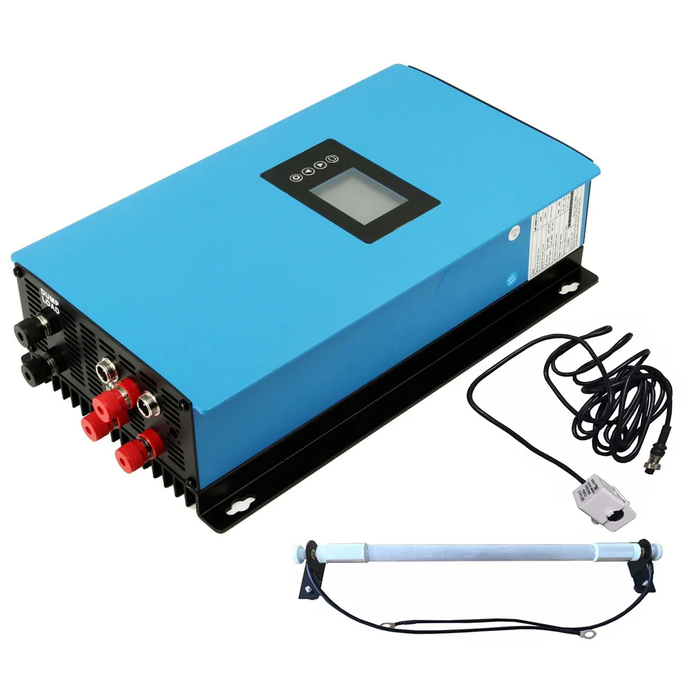 1000W Second Generation Wind Power Grid Tie Inverter 1000G2-WAL-LCD with Dump Load Controller Limiter and Wifi App