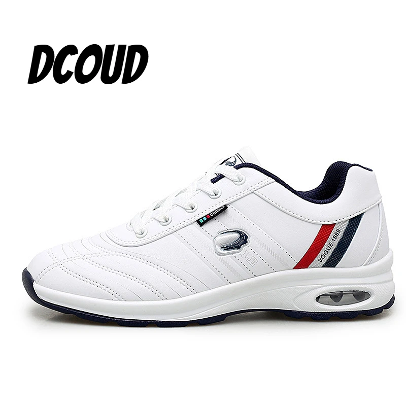 

Stylish Casual Shoes for Men Shock Absorbing Air Cushion Men's Sneakers Premium Faux Leather Hard Wearing Men's Sport Shoes 2024