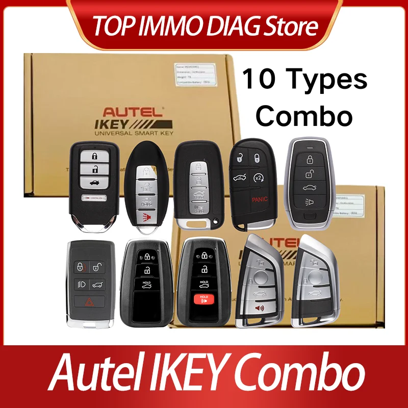 

Autel IKEY 10 types Combo TY8A4AL TY8A3BL LR005AL BW003AL BW004AL CL005AL HD004AL HY004AL NS004AL AT004CL KM100 IM508 IM608XP400