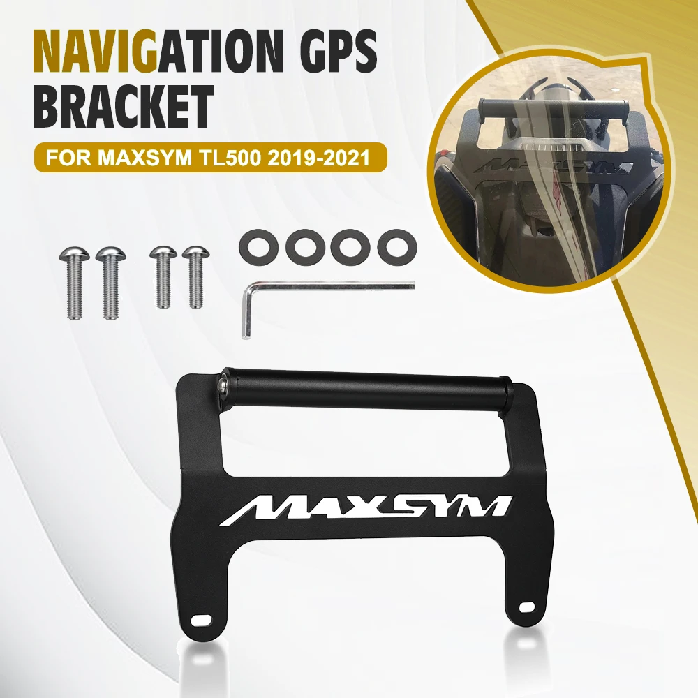 

Phone Stand Windshield Lifting Adjustment Support GPS Navigation Bracket For SYM MAXSYM TL500 TL 500 2019-2021 2020 Accessories