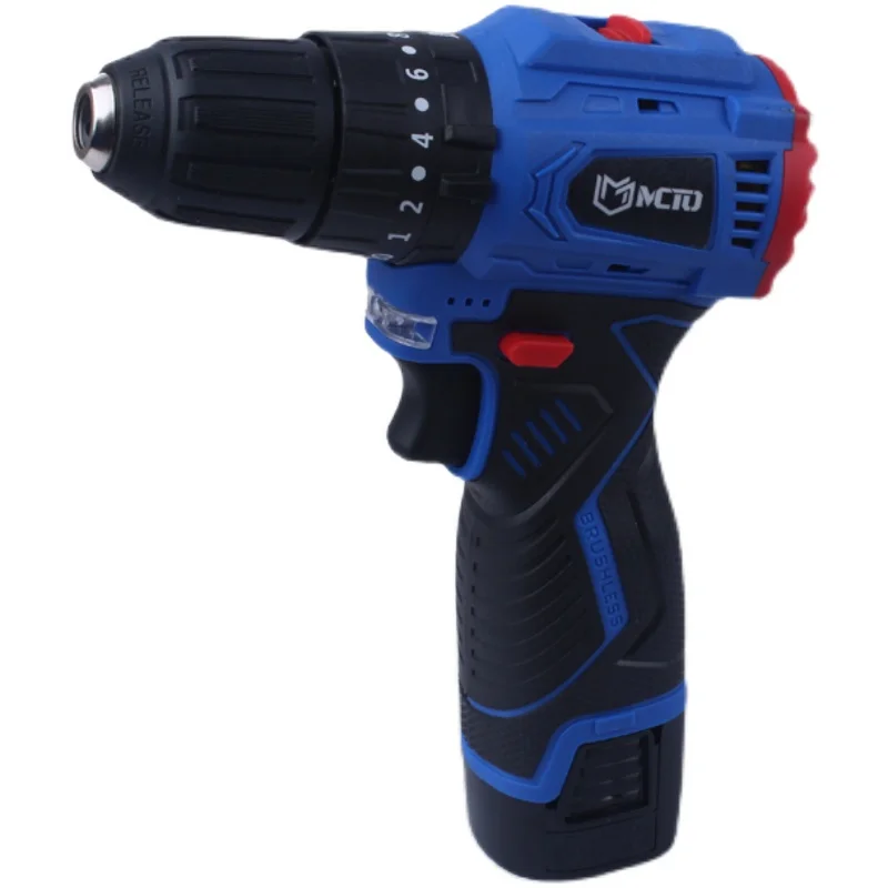 

Бесщеточная ручная дрель с литиевой батареей, маленькая стальная пушка, многофункциональная перезаряжаемая электрическая отвертка