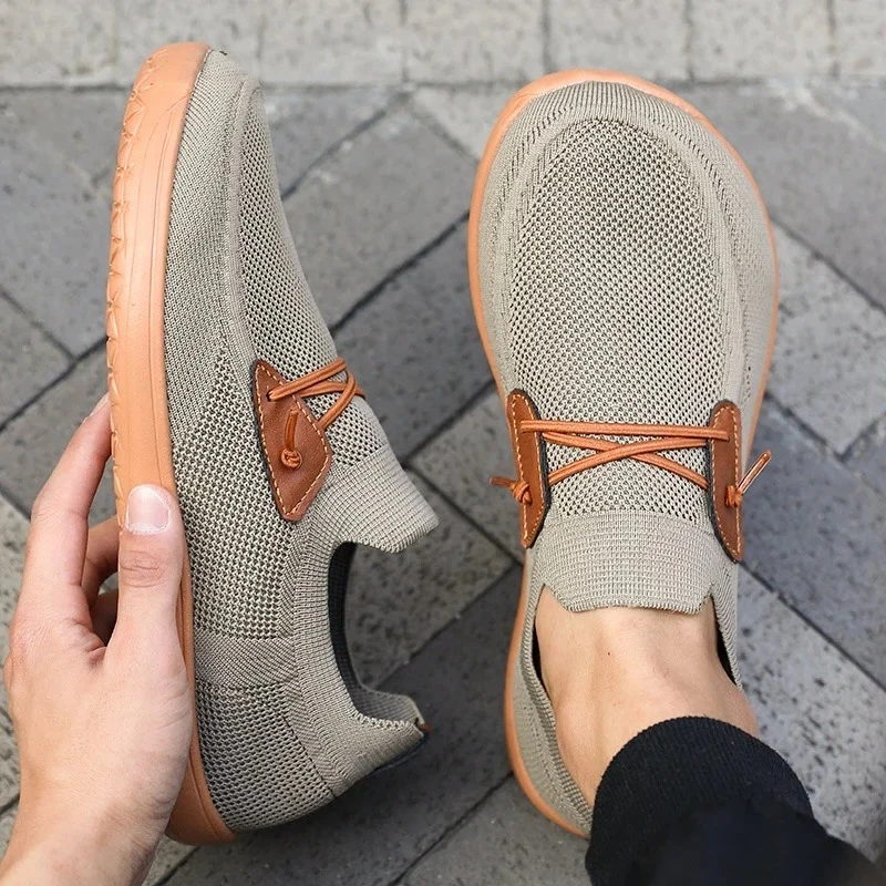 

Wide@Toe@Box Мужские туфли босиком с нулевой подошвой, минимализм, прогулочная обувь, дышащие нескользящие туфли на плоской подошве, лоферы, мужские туфли для вождения