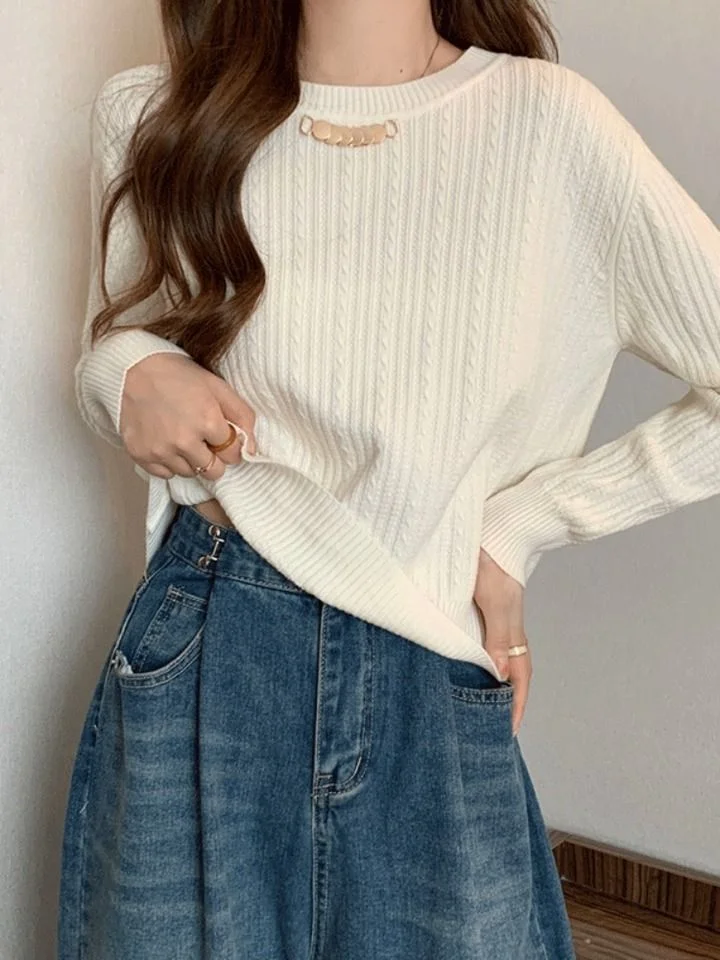 Winter frauen Mantel Neue Ärmel frauen Tops Kleidung Frische Pendeln Koreanische Mode Mantel Koreanische Beliebte Süße frauen pullover