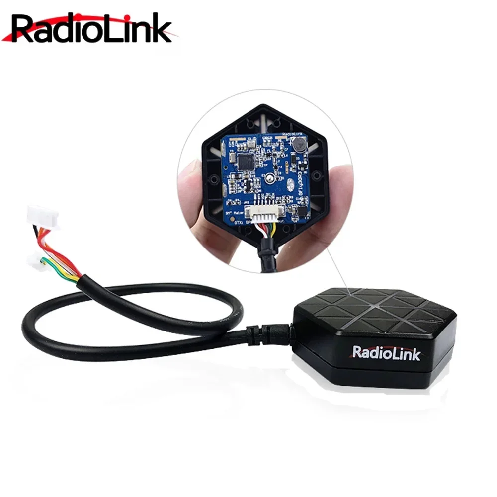 1Set Radiolink Mini GPS System Module M8N SE100 for Pixhawk Flight Controller UBX-M8030 M8 Chip For RC Racing Drones Quadcopter