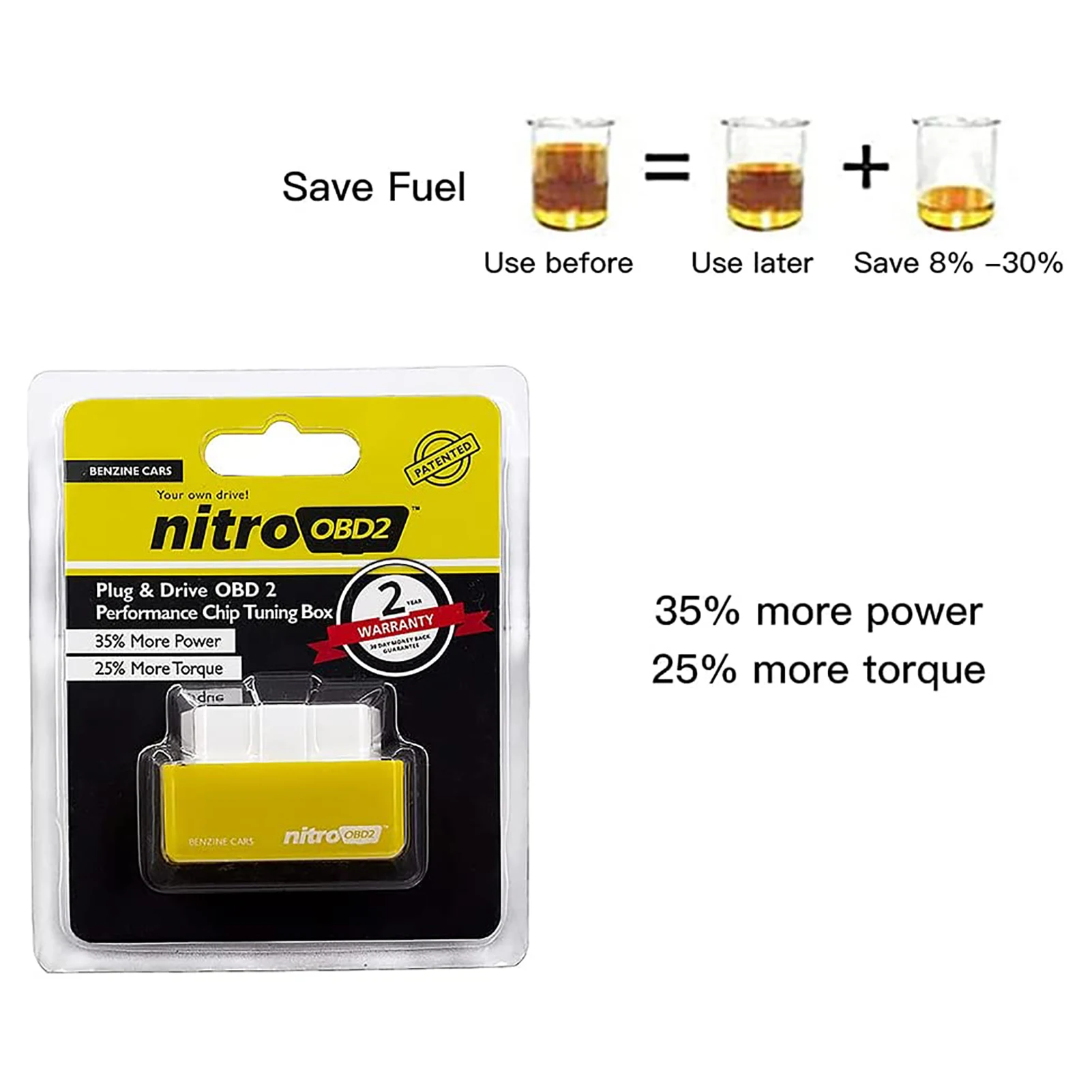 Auto Fuels Saver Automotive Fuels ProtectorCar Replacement Economy Fuels Saver Eco OBD2 Benzine Tuning Box Chip For Car Petrol