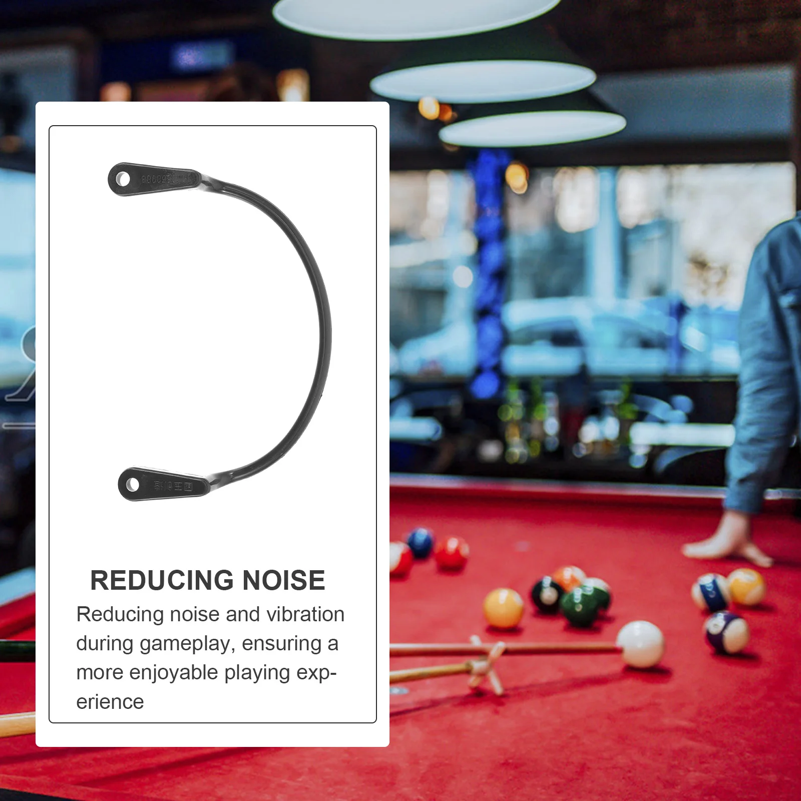 

6pcs Pool Table Net Pocket Hangers Black Billiard Accessories Reducing Noise Vibration Protecting Spills Stains Enhancing