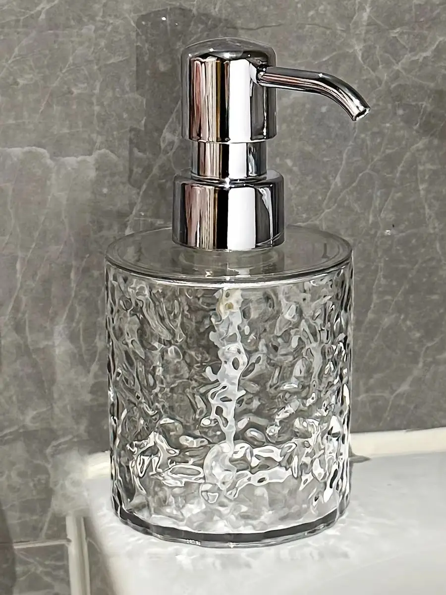 Handzeepdispenser, 10oz/300ml plastic flessen met vloeistofpomp, navulbare lotiondispenser voor badkamerdecoratie, keuken, studentenhuis - afbeelding 2