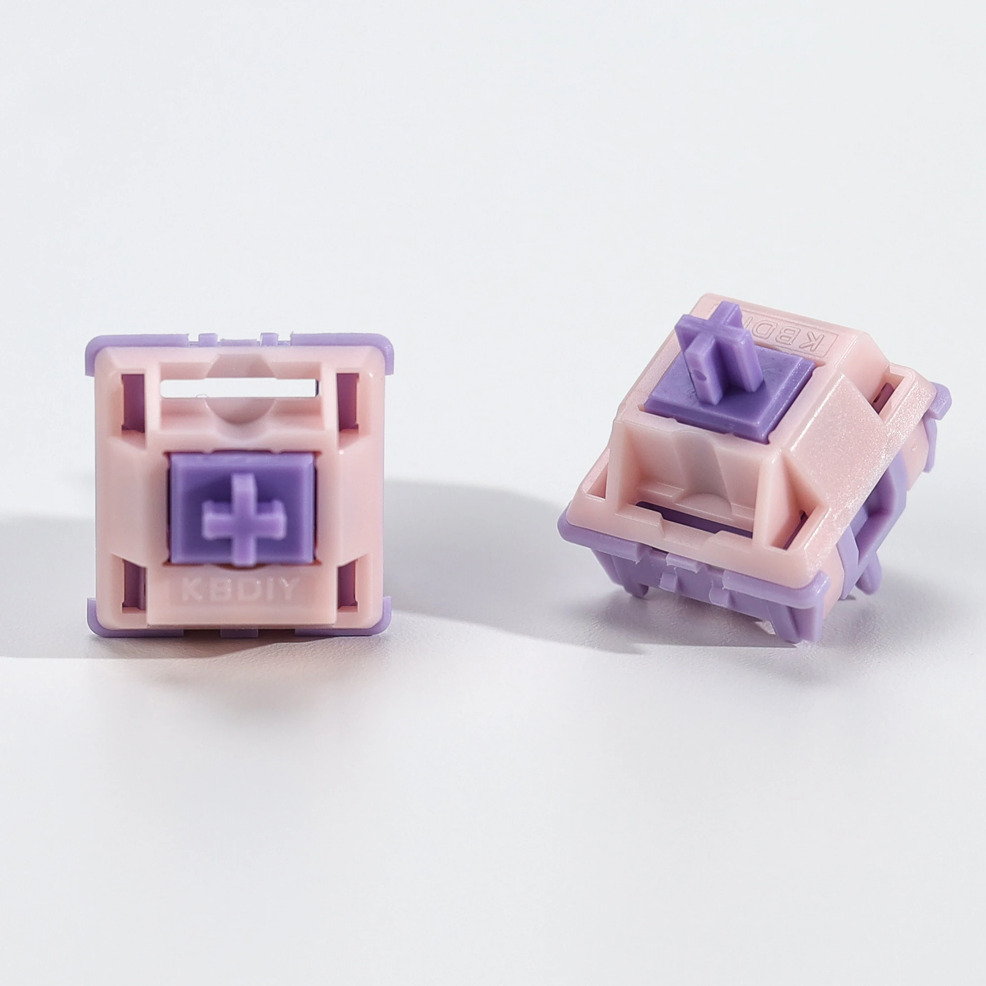 KBDiy Linear Silent Switch Princess 5-PIN 45gf vorgeschmierte POM Creamy Switches für benutzerdefinierte DIY 60% Gaming mechanische Tastatur Aula – Detail 12
