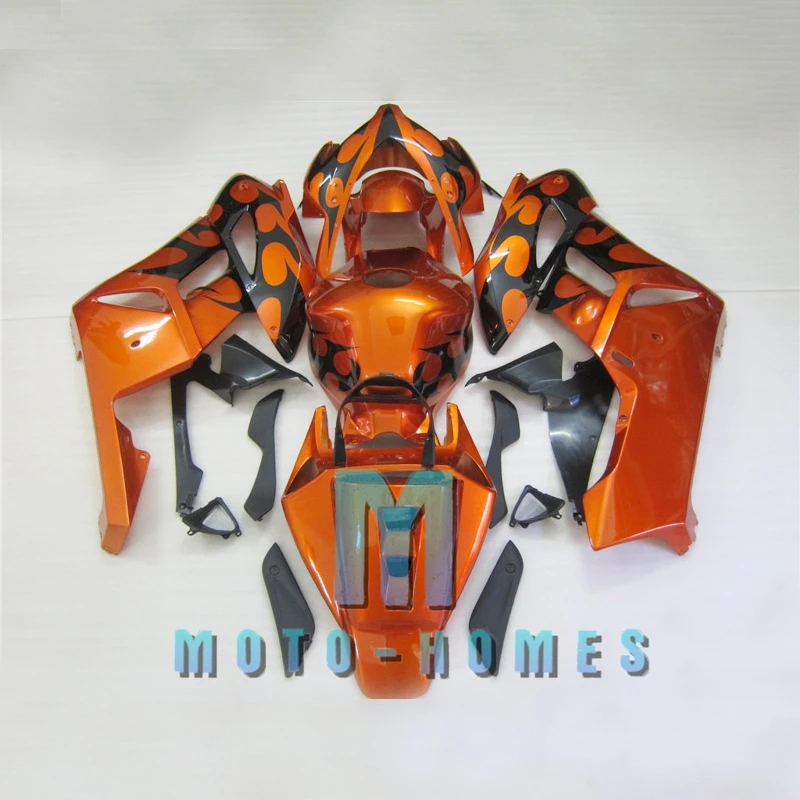 Free Custom Motorcycle Rebuild Fairing Kit For Honda CBR1000RR 2004 2005 CBR 1000RR 04 05 100% Injection Orange Fairings Set