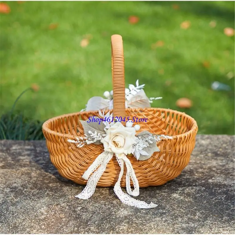 

L69A Функциональная плетеная корзина для хранения