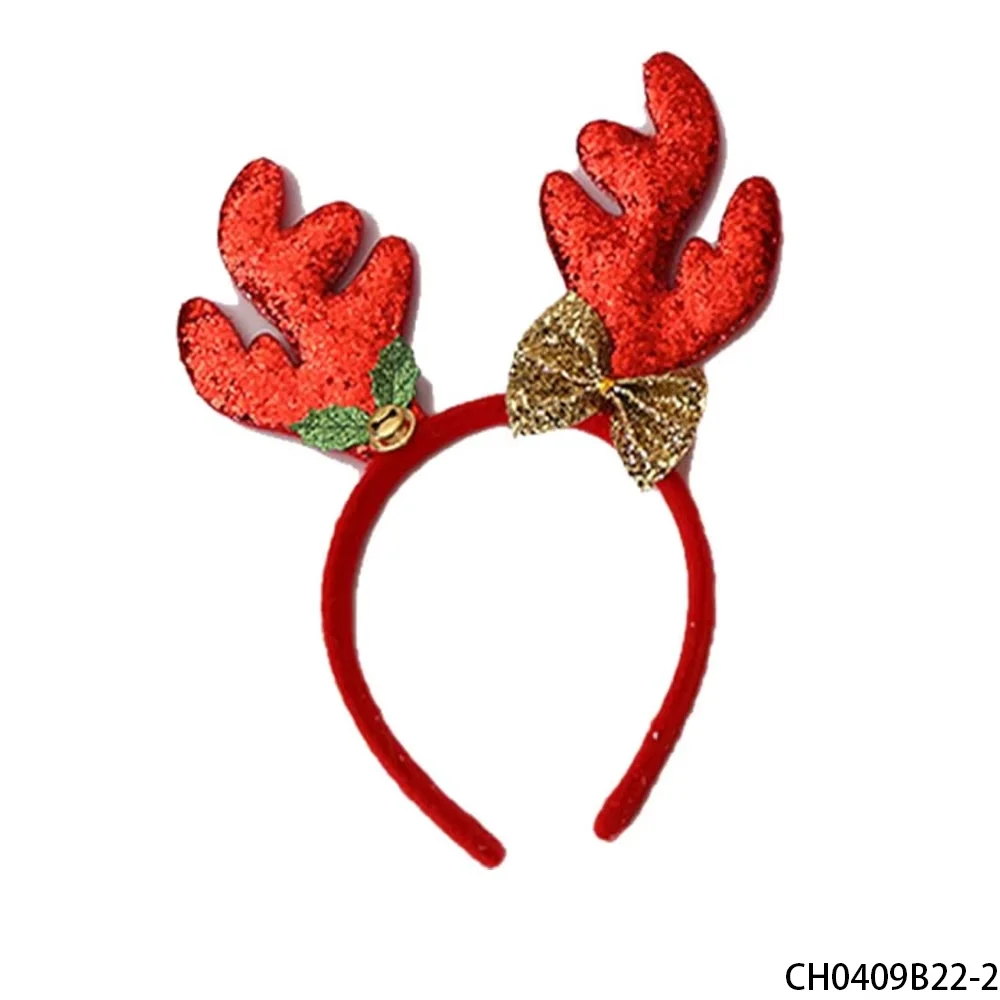 PESENAR Bandeau en bois de Noël en polaire douce – Chaud et confortable pour les événements de vacances d'hiver