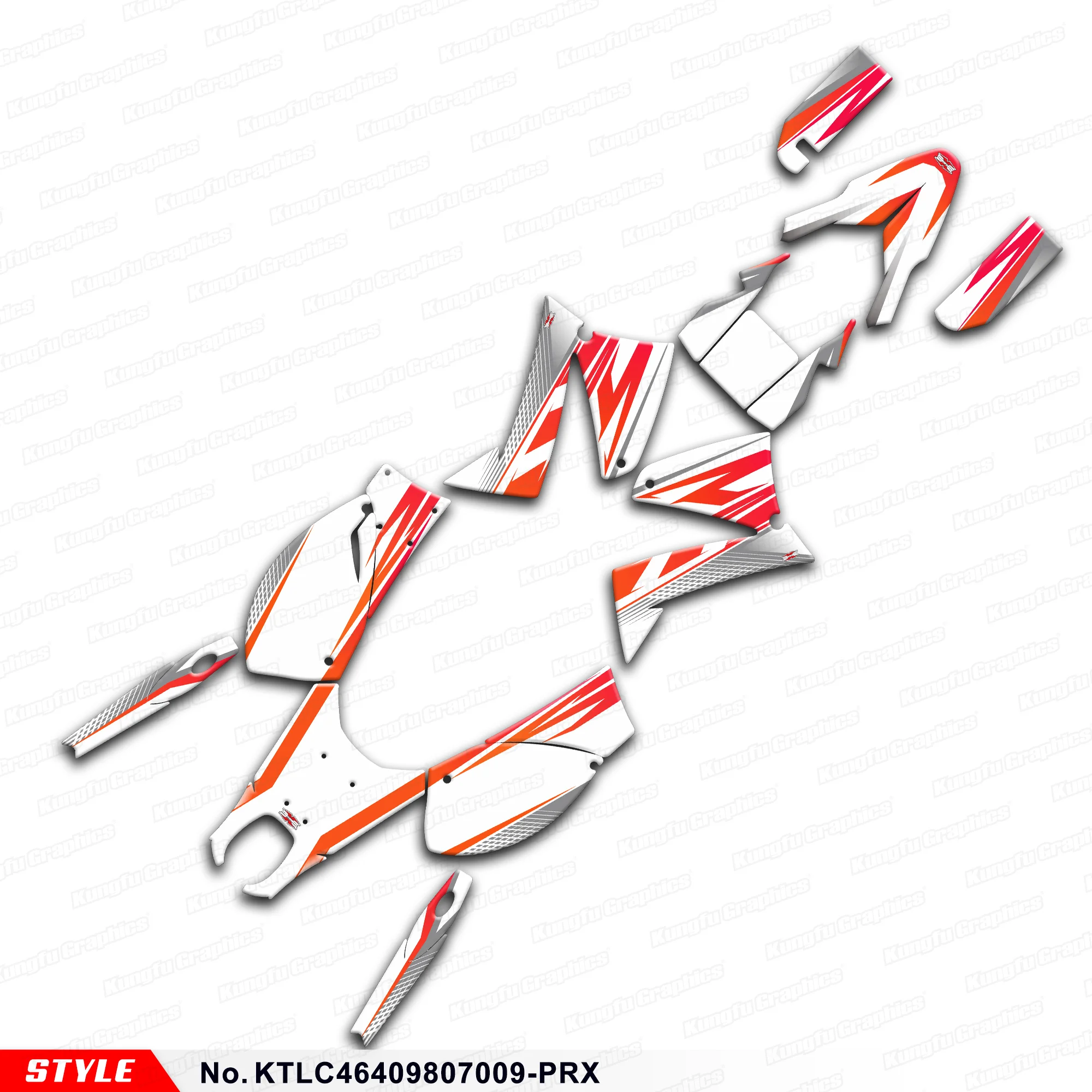 

JY RACING Restyle набор графических наклеек для KTM LC4 640 Supermoto 1998-2007 аксессуары, фотоаксессуары