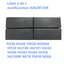 mutifucntion Ign/Dr/Bt LISHI 3 IN 1 TOOL NE78 YM30 NE66 FO38 HU46 YM28 HON66 HY22 HU100 HU101 HU43 HU66 HU92 HU64 HU58 HU100R