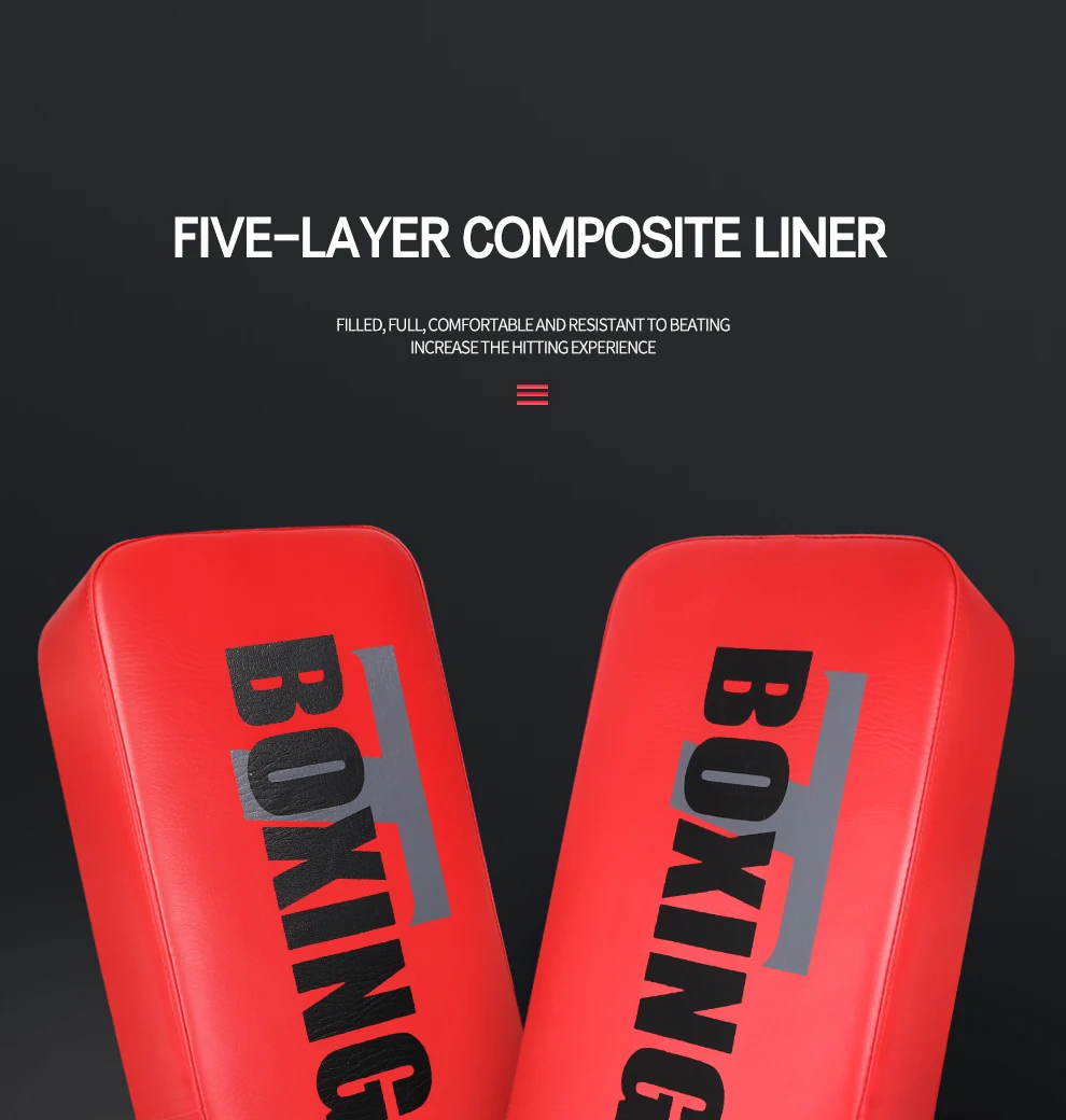 1-teiliges Box-Fußziel, Handzielpolster, MMA-Muay-Thai-Pads zum Treten von Taekwondo, Boxtrainingsausrüstung für Kinder und Erwachsene – Detail 4