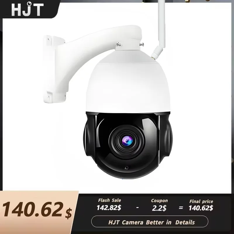 

HJT 4G SIM Card PTZ карта 4K 8MP SO-NY IMX415 WIFI IP камера UHD Dome 30X Auto Zoom Human Tracking Waterproof Two Way