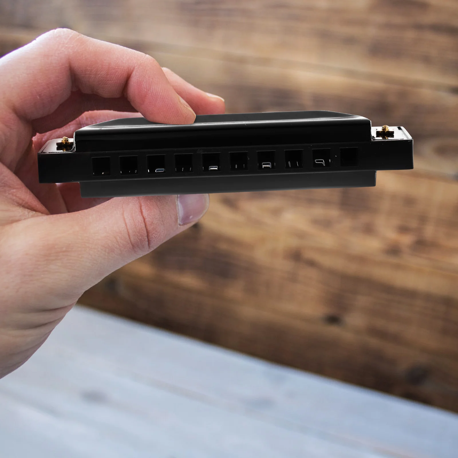 

Portable 10 Holes Harmonica Key of C Small Musical Instrument for Beginners Kids Adult Practice Harmonica Kids Plaything