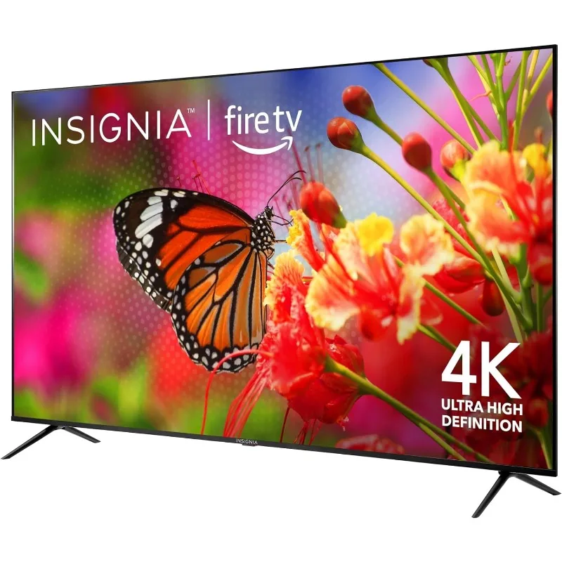 INSIGNIA TV api pintar UHD 4K LED seri F50 kelas 75 inci dengan Remote suara Alexa (NS-75F501NA25)