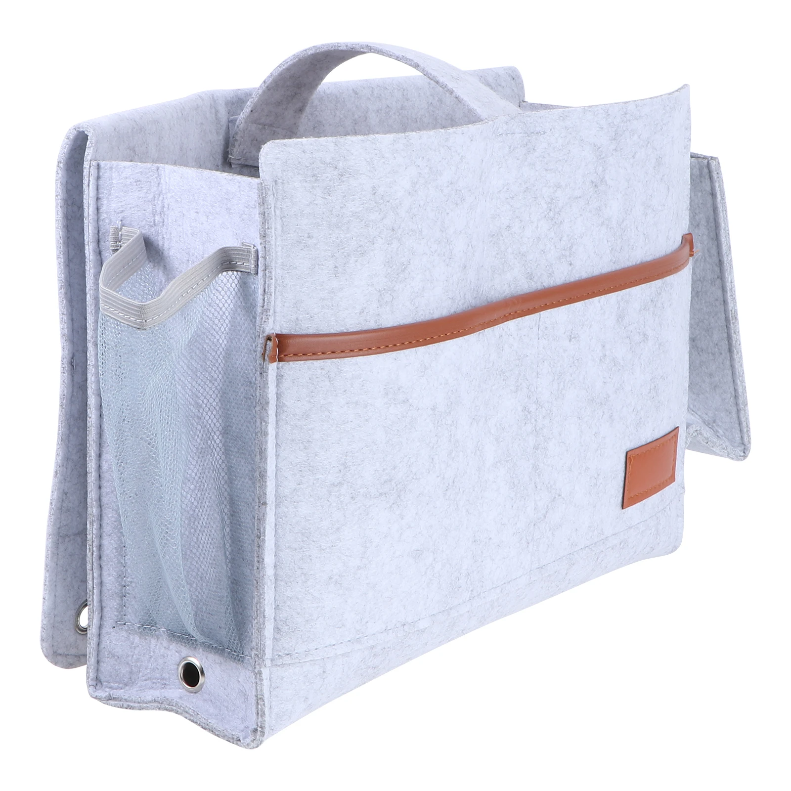 

Sofa Bed Storage Bag Bedside ganizer Felt Pouch Shelf Multifunctional Dorm Case Tidy Houseware Gadgets Modern Design Durability