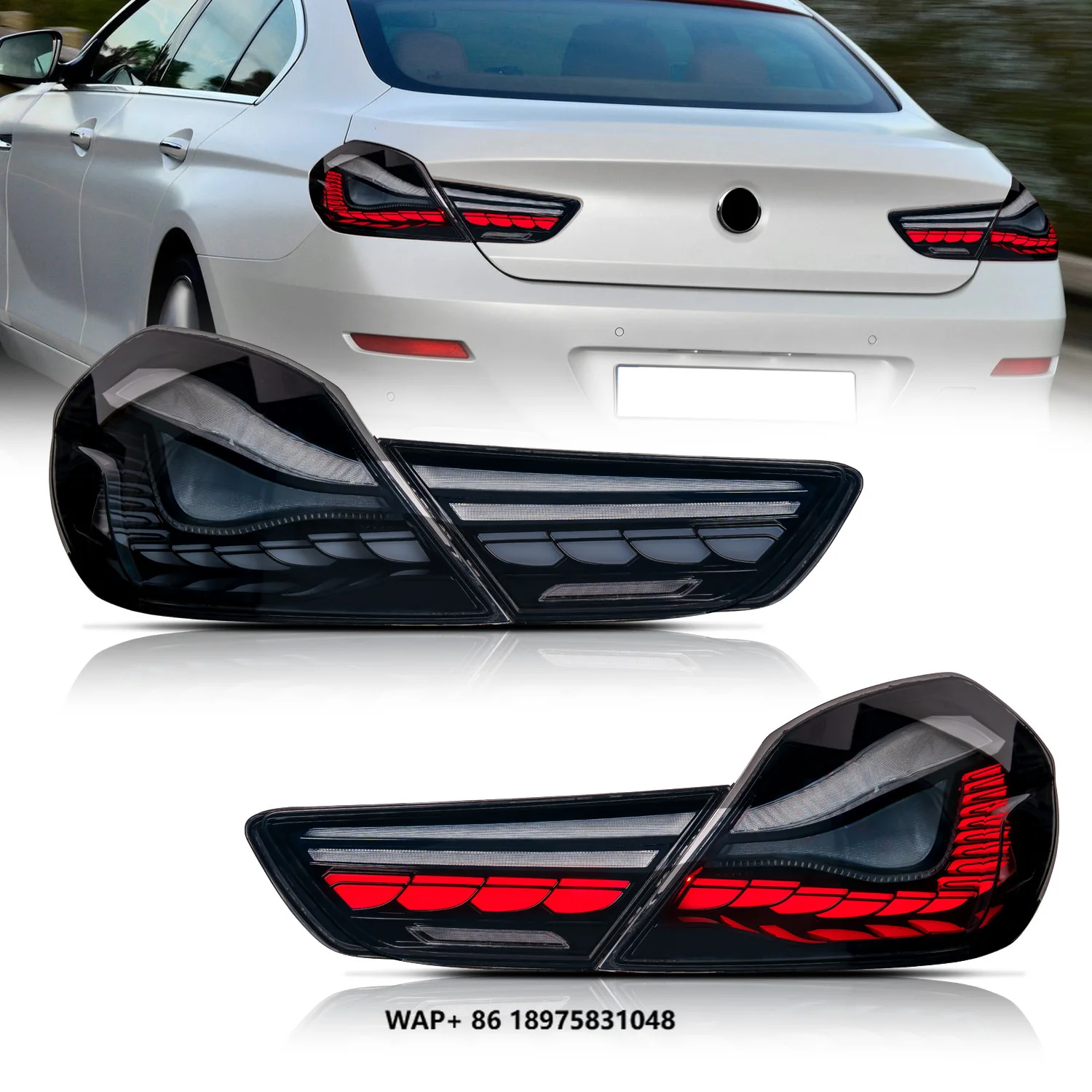 

Factory Auto Lights for 6 Series LED Rear Tail Light 2011-2018 Taillights F06 F12 F13 640i 640d 650i M6 Car Tuning New Red