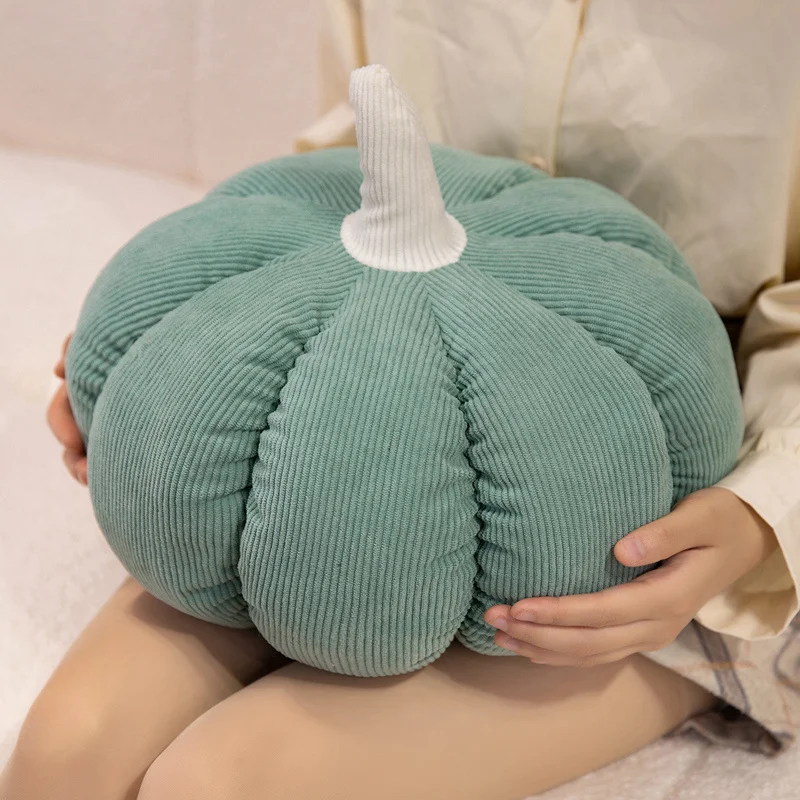 Jouet en peluche de citrouille simulée, dossier de siège de bureau, oreiller de couchage, décoration de maison, accessoires Photo, cadeaux d'anniversaire