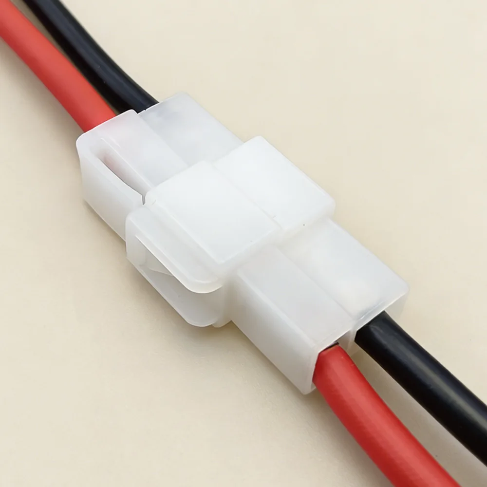 DJ7021-6.3-11/21 6.3mm Electrical Vehicle Connector High Current Equipment Wiring Harness Male Female Connector Auto Butt Joint 6