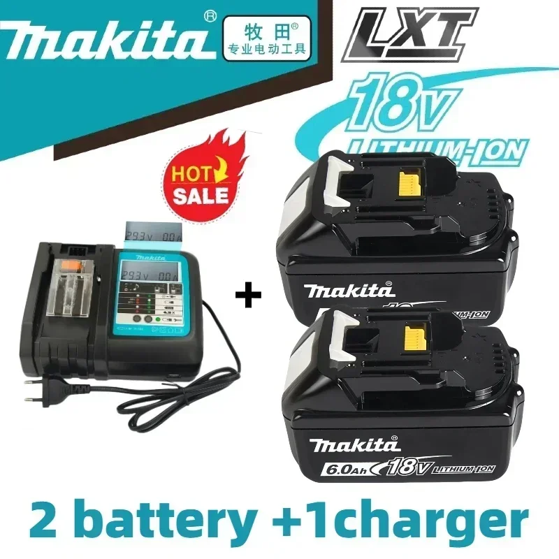 Original 18v 6.0A Makita DUB186Z battery,for Makita 18V5Ah tools drill BL1850b BL1850 bl1860 bl 1860 bl1830 bl1815 bl1840 LXT400