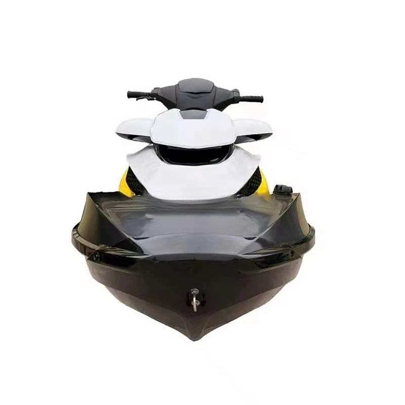Comfortable Fiberglass Water Scooter Speed Boat 4 Stroke Motor Boat High-Speed for Adults Water Sports Enthusiasts