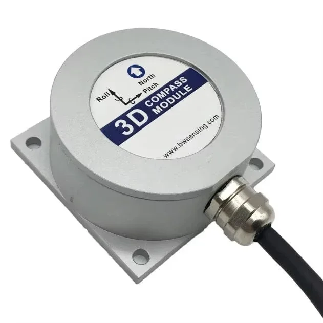 3D Digital Compass Inclinometer Sensor SEC385 Accuracy 0.5 ° Digital Output RS485 RS232 TTL optional