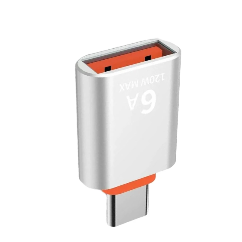 Quick Connecting USB C To USB Converter With Metal Construction 120W