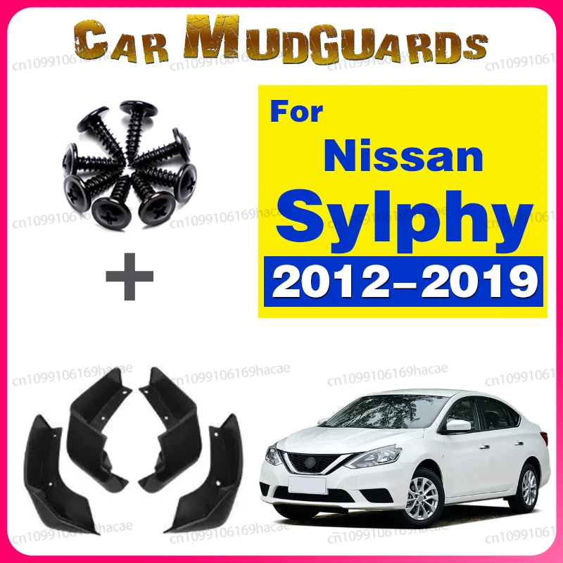 

For Nissan Sentra Sylphy Pulsar B17 2012-2014 2015 2016 2017 2018 2019 Fender Mudguard Mud Flaps Guard Splash Flap Mudguards Ca
