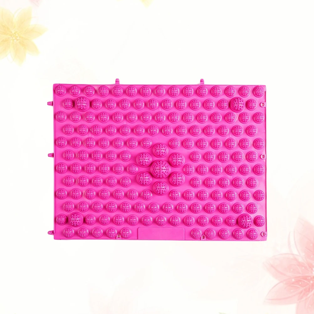 

2 Pcs Massage Pad Foot Cushion Healthy Feet Mat Massaging Carpet Rosy Massager Dad
