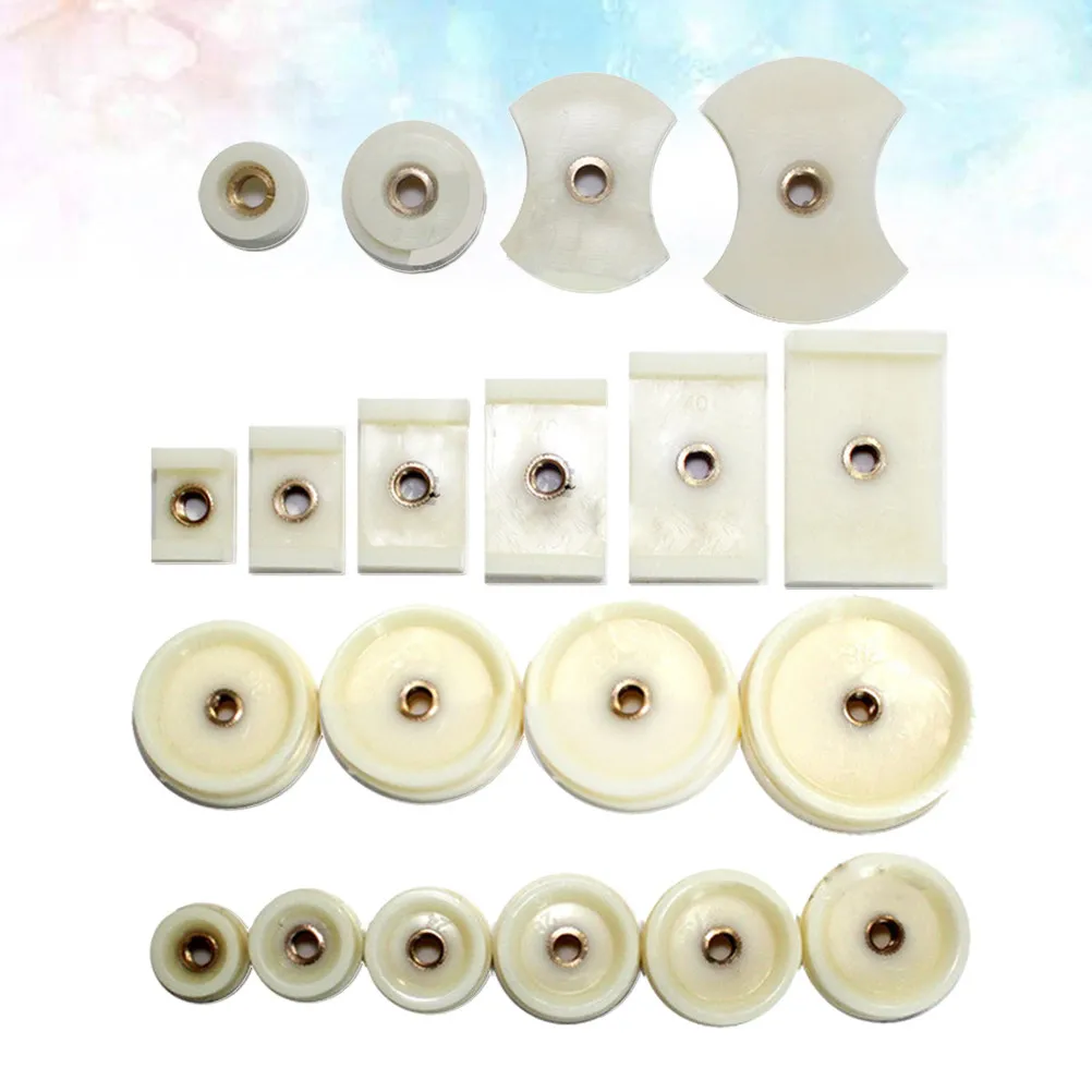 20Pcs Watch Capping Machine Molds Sturdy Watch Repair Tools Various Sizes Plastic Bowl Square Mold for Watchmakers Repair