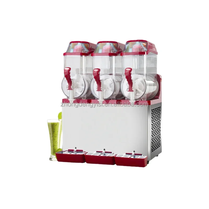 Tabletop Automatic Commercial Slush Machine, Portable Mini  Slushie Maker for Business & Home Use