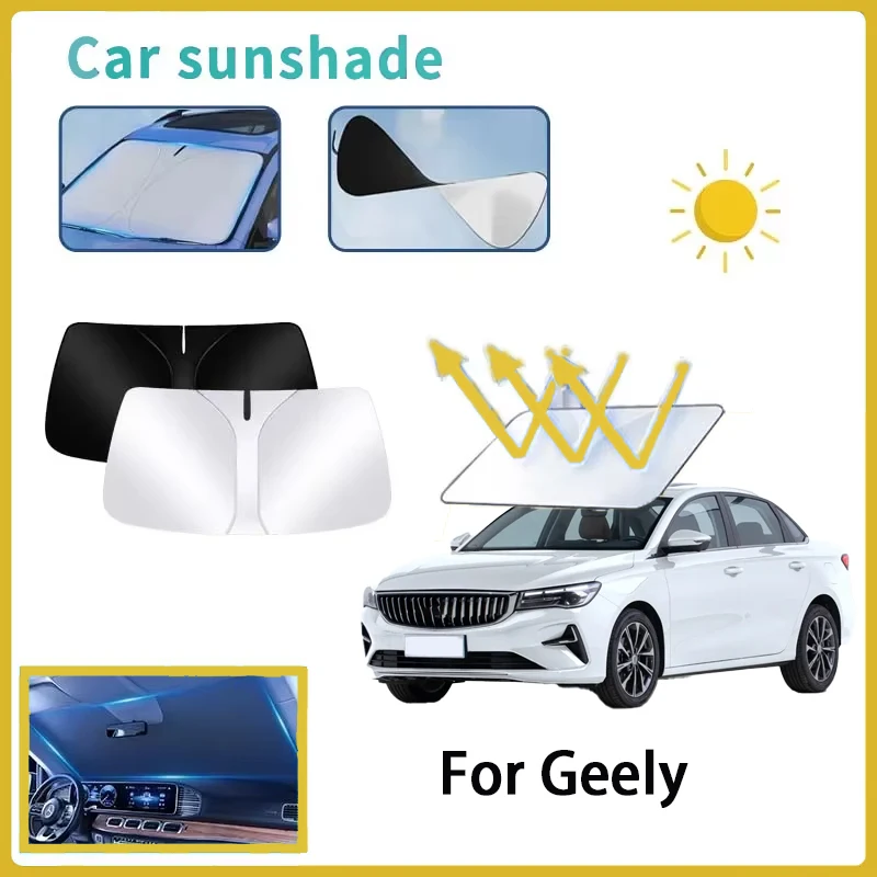 

For Geely Emgrand GLX3, Bo Yue L, Xing Yue, Bin Yue exclusive car X6 sunshade front windshield sunshade heat-insulating board