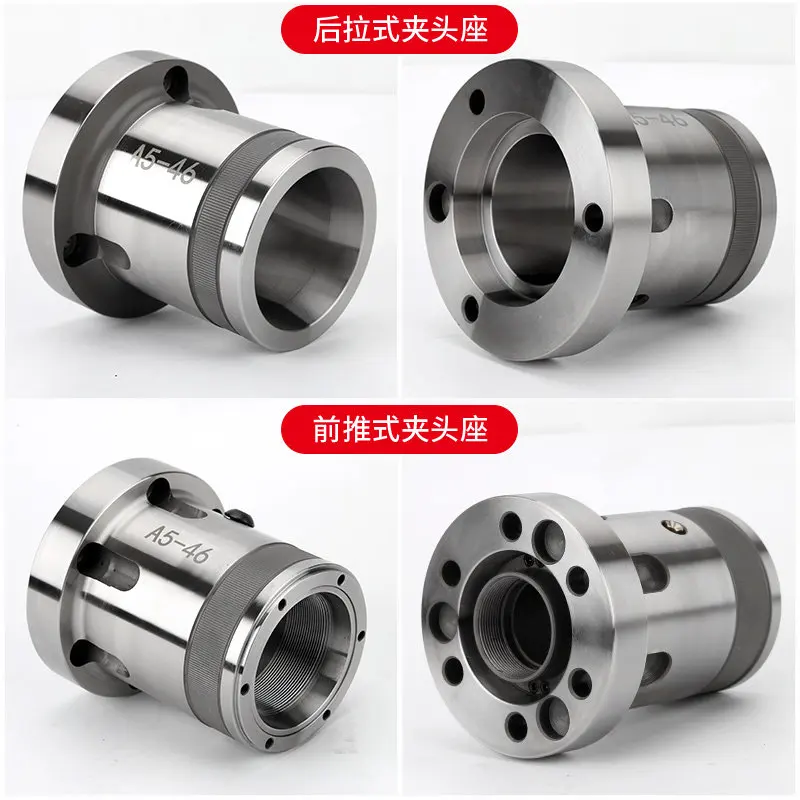 CNC Lathe Reference Positioning Push-Type Spindle Nose (Models 36, , 0640, 52) – Compatible with Standard External Collets