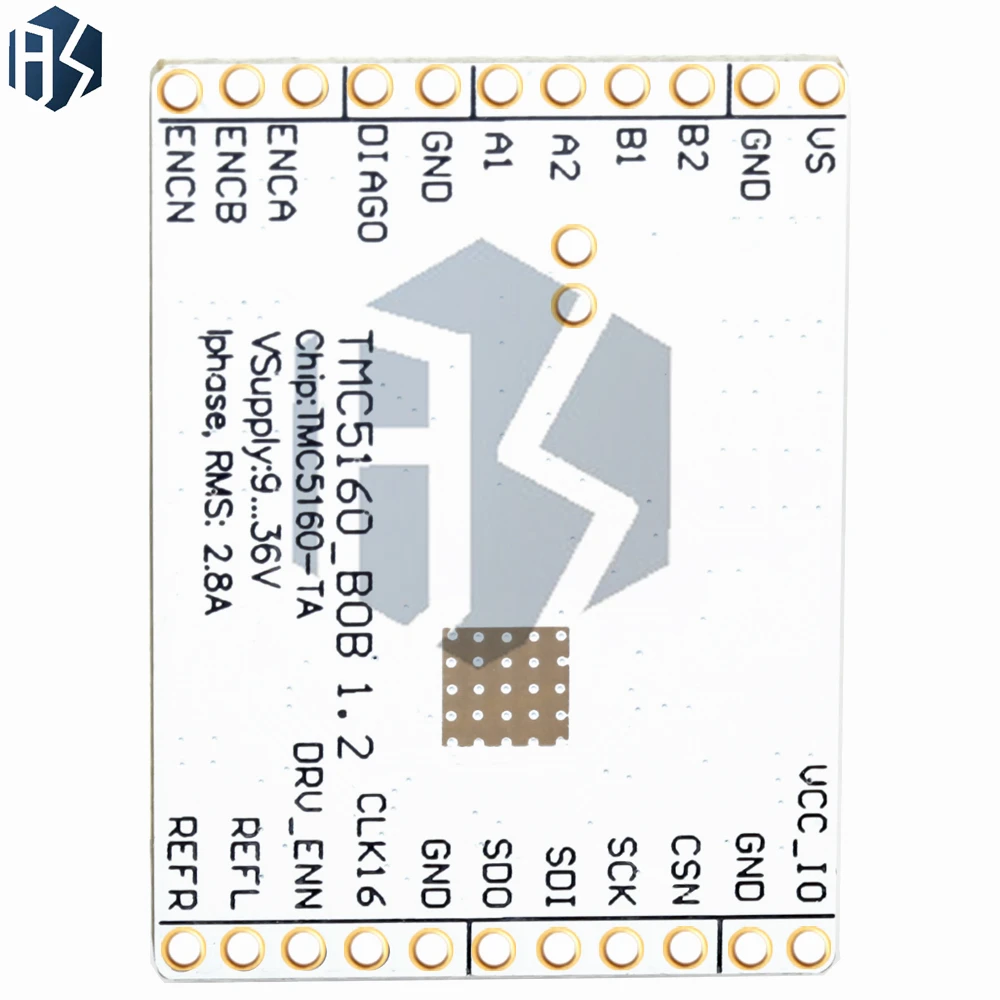 3D 프린터 부품 TMC5160TA-V1.0 BOB 고전력 스테퍼 모터 드라이버 TMC5160 스텝스틱 스텔스쵸프/스프레드사이클 기능 탑재 초저소음