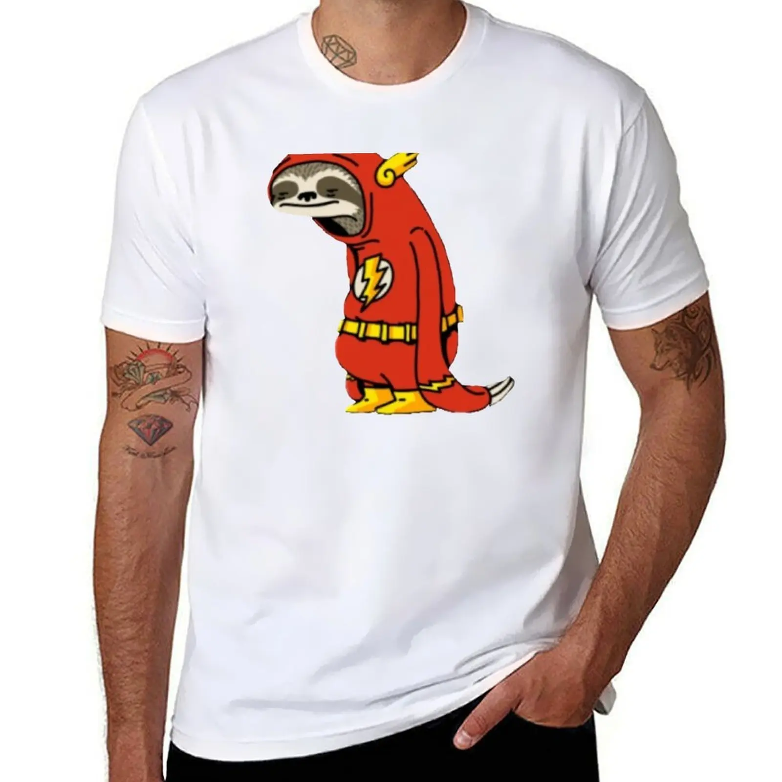

Flash Sloth T-Shirt anime tshirt man t shirt graphic T-Shirt